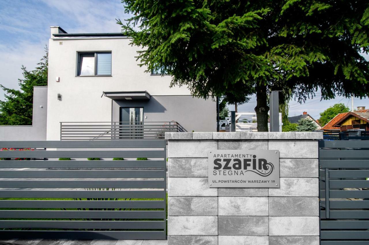 Apartamenty Szafir Stegna Stegna  Extérieur photo
